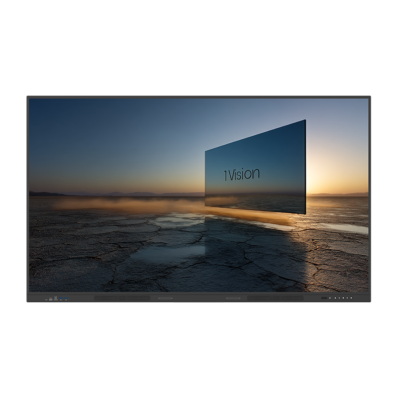 Інтерактивна панель 1-Vision 65 Pro, комп. модуль (i5 12Gen/16/512/W11Pro), настінне кріплення